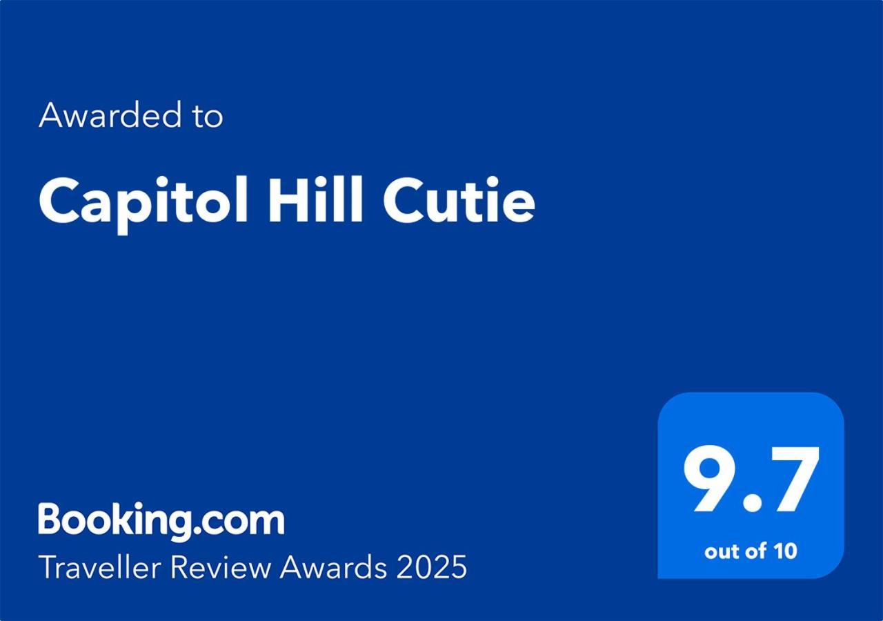 Capitol Hill Cutie Leilighet Seattle Eksteriør bilde